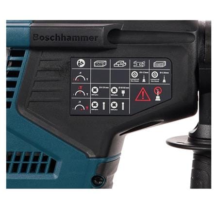 BOSCH 18V CORDLESS ROTARY HAMMER GBH187-LI ONE CHUCK KIT (X2 4.0Ah BATTERIES)