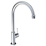 JOHNSON SUISSE LIRA 1/2" PILLAR SINK TAP WITH SWIVEL (ROUND) WBFA301672CP