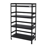 4-TIER SHELVING UNIT FURDINI HOMER TYPE B 100CM BLACK [EXCLUSIVE FROM HOMEPRO THAILAND]