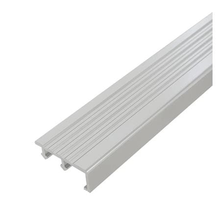 TARA STEP NOSING 40MM SILVER 2M ALUMINUM