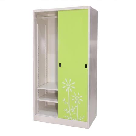WARDROBE KIOSK SDW-18/I DG/GR GREEN [EXCLUSIVE FROM HOMEPRO THAILAND]