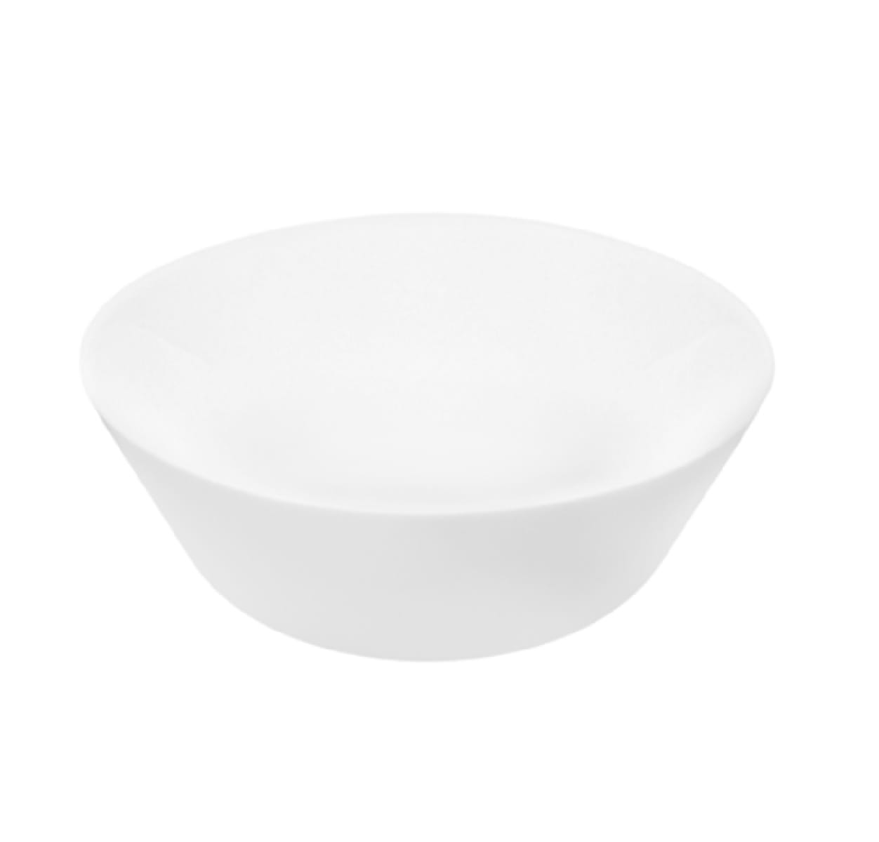 OPAL GLASS BOWL 7.5" KECH AURA WHITE