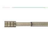 HLS CURTAIN ROD 19MM CANDERA 180-310CM BRASS