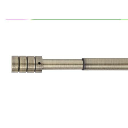 HLS CURTAIN ROD 19MM CANDERA 180-310CM BRASS