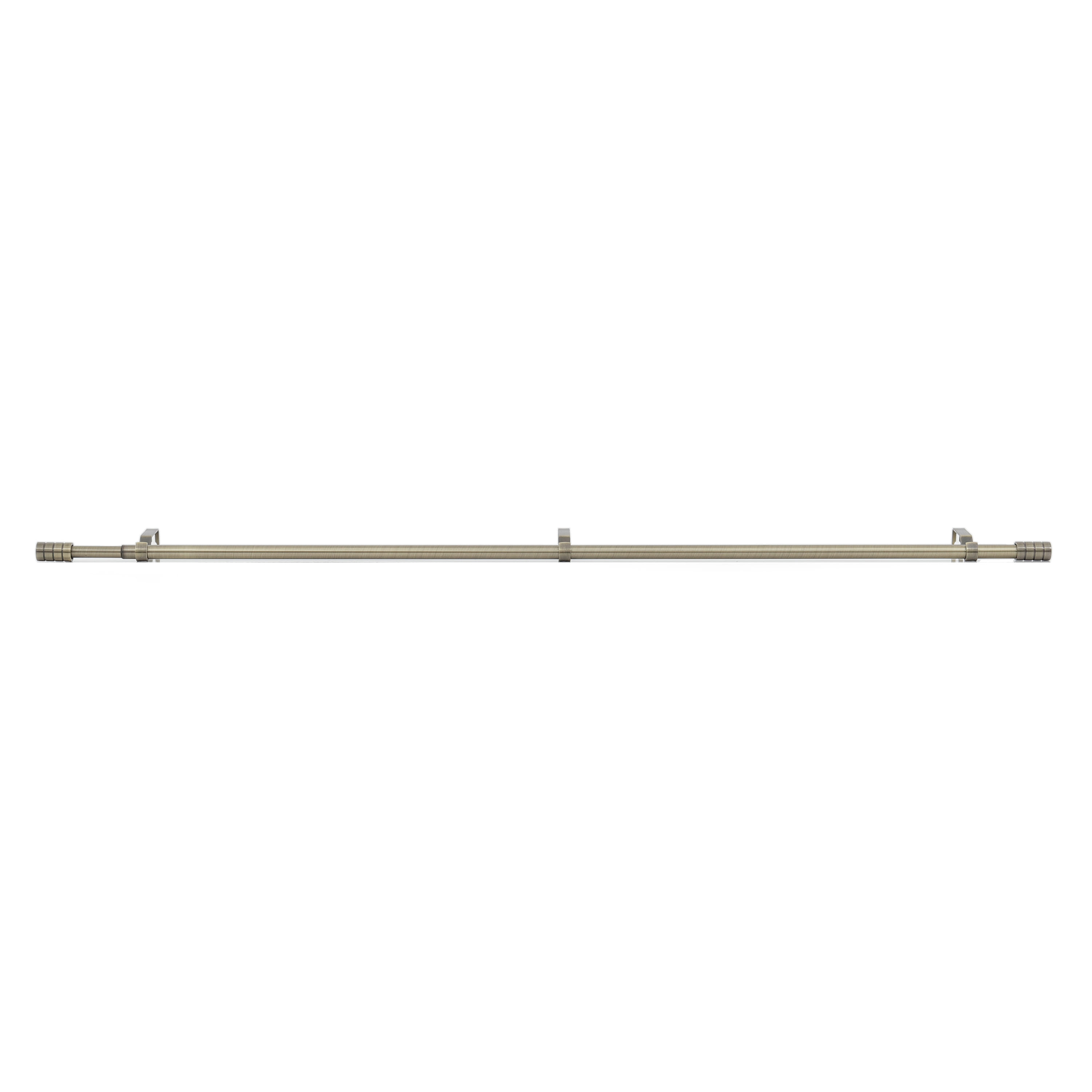 HLS CURTAIN ROD 19MM CANDERA 120-210CM BRASS