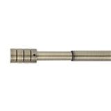 HLS CURTAIN ROD 19MM CANDERA 120-210CM BRASS