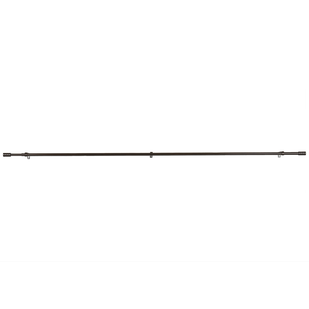 HLS CURTAIN ROD 19MM CANDERA 120-210CM DARK BROWN