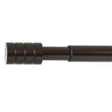 HLS CURTAIN ROD 19MM CANDERA 180-310CM DARK BROWN