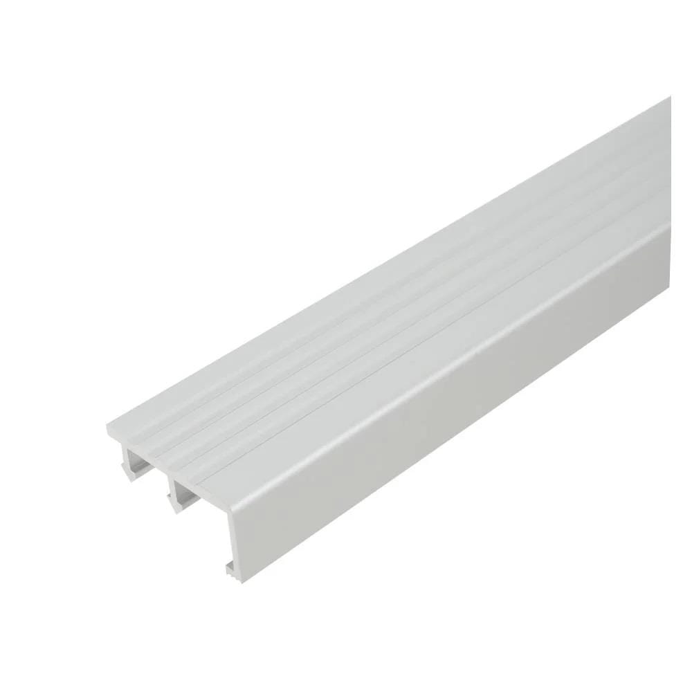 TARA STEP NOSING 40MM MATT SILVER 2M