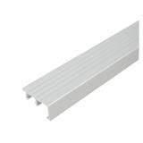 TARA STEP NOSING 40MM MATT SILVER 2M