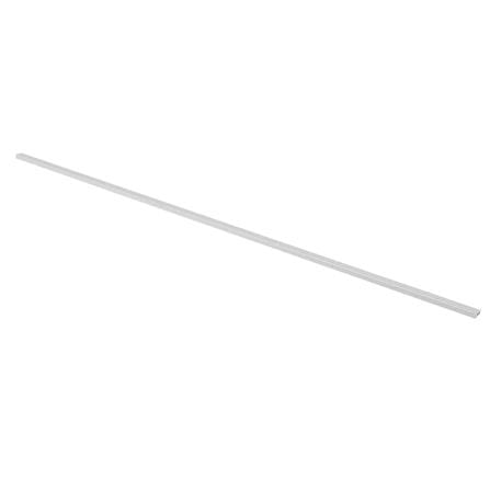 TARA STEP NOSING 40MM MATT SILVER 2M