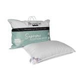 NOVELLE SUPREME COTTON RICH PILLOW 48X74CM WHITE