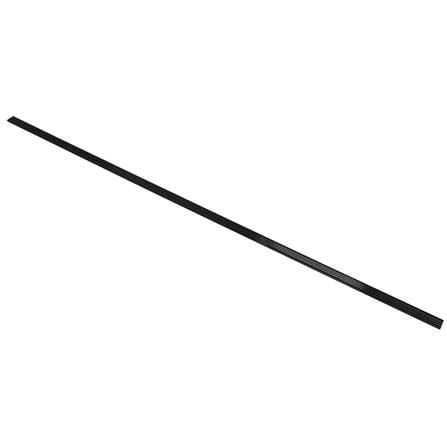 TARA STEP NOSING 40MM POLISHED BLACK 2M ALUMINUM
