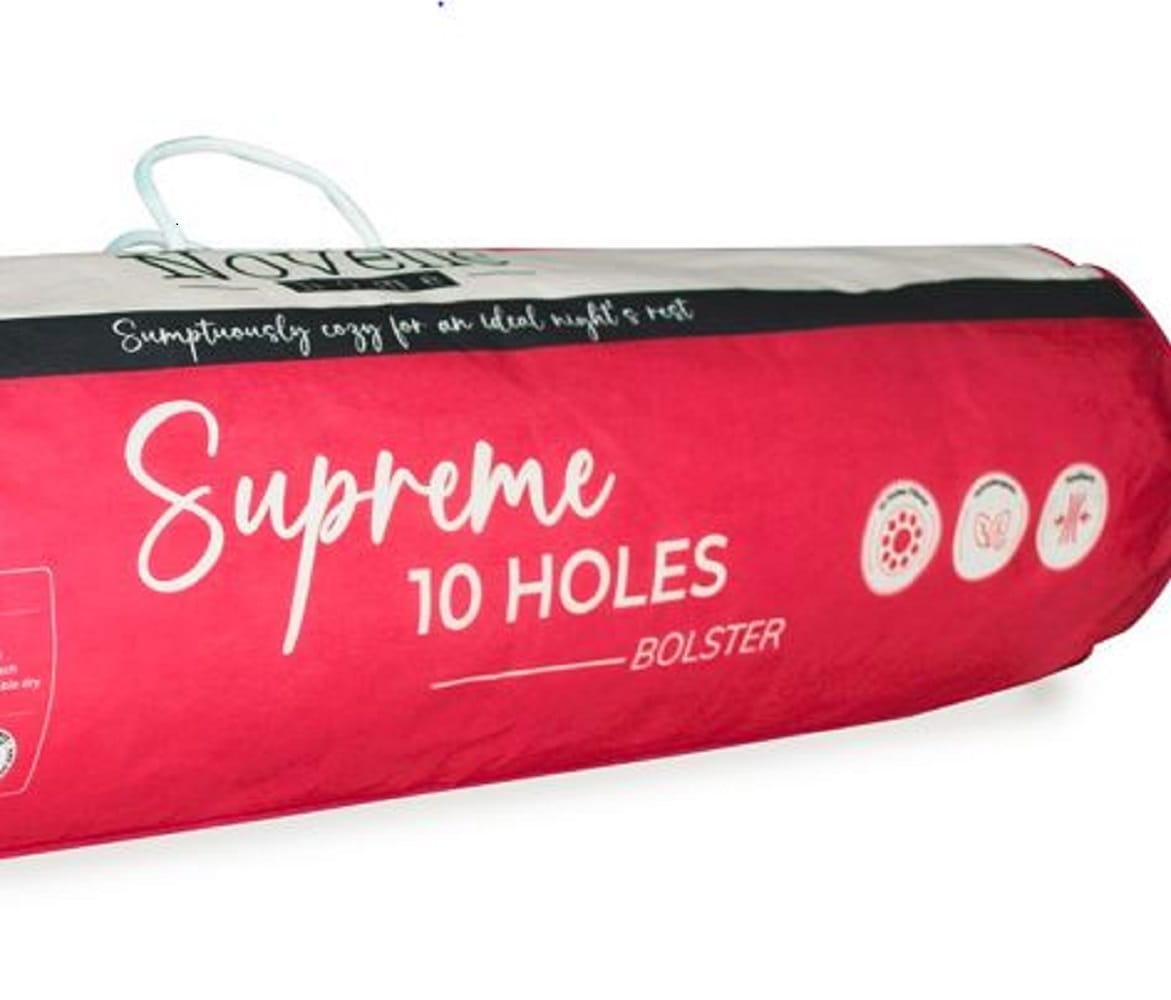 NOVELLE SUPREME 10HOLES BOLSTER 38X94CM