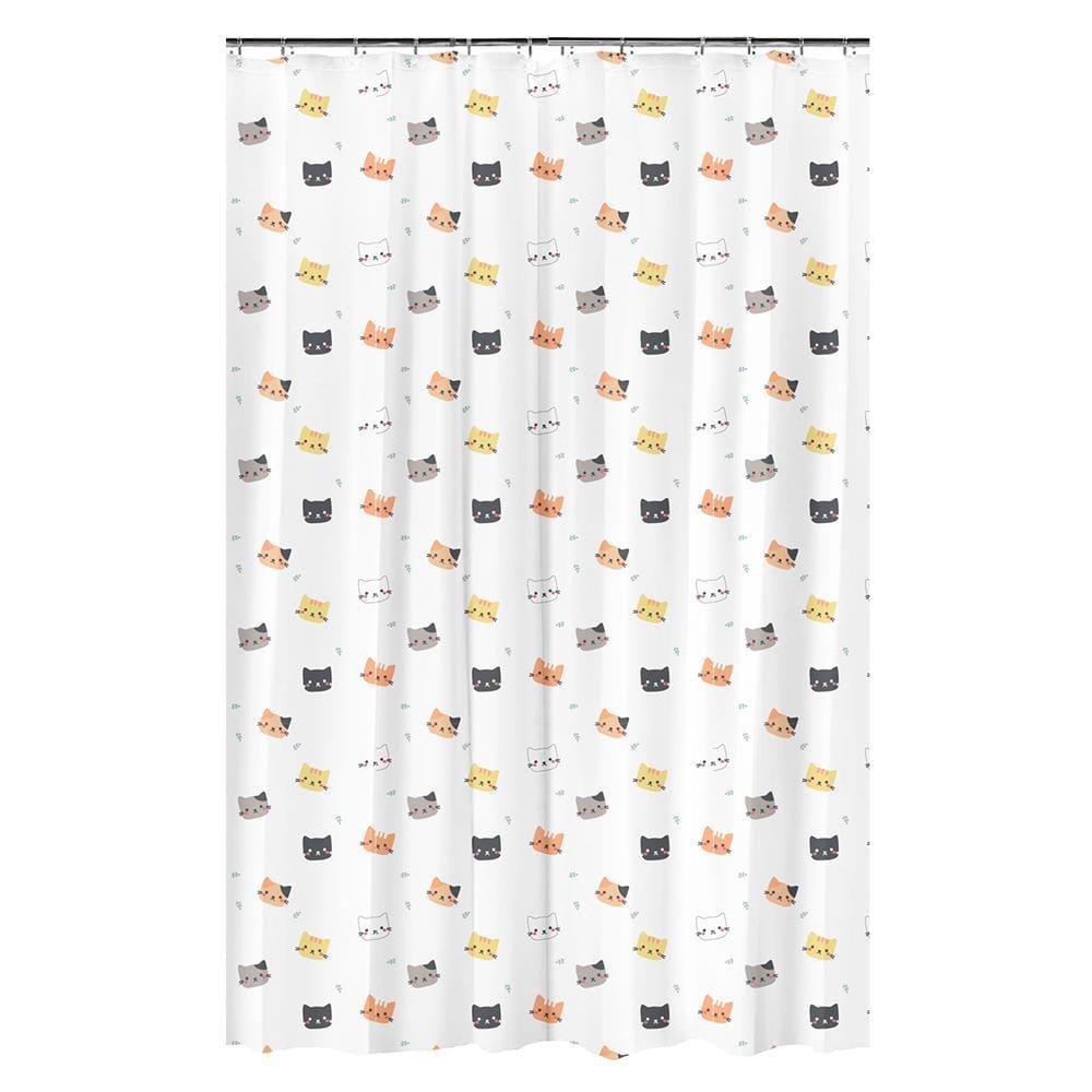MOYA SHOWER CURTAIN MCDC00049 180x180CM WHITE