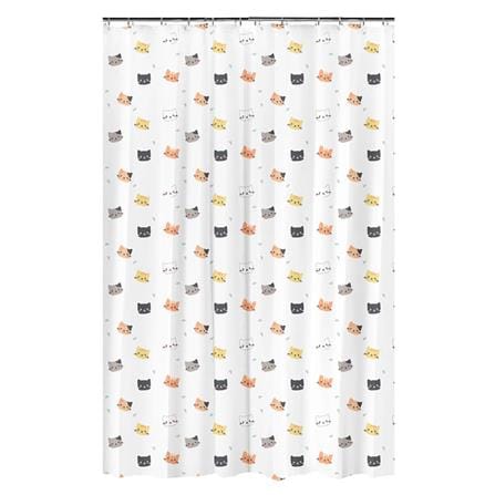 MOYA SHOWER CURTAIN MCDC00049 180x180CM WHITE