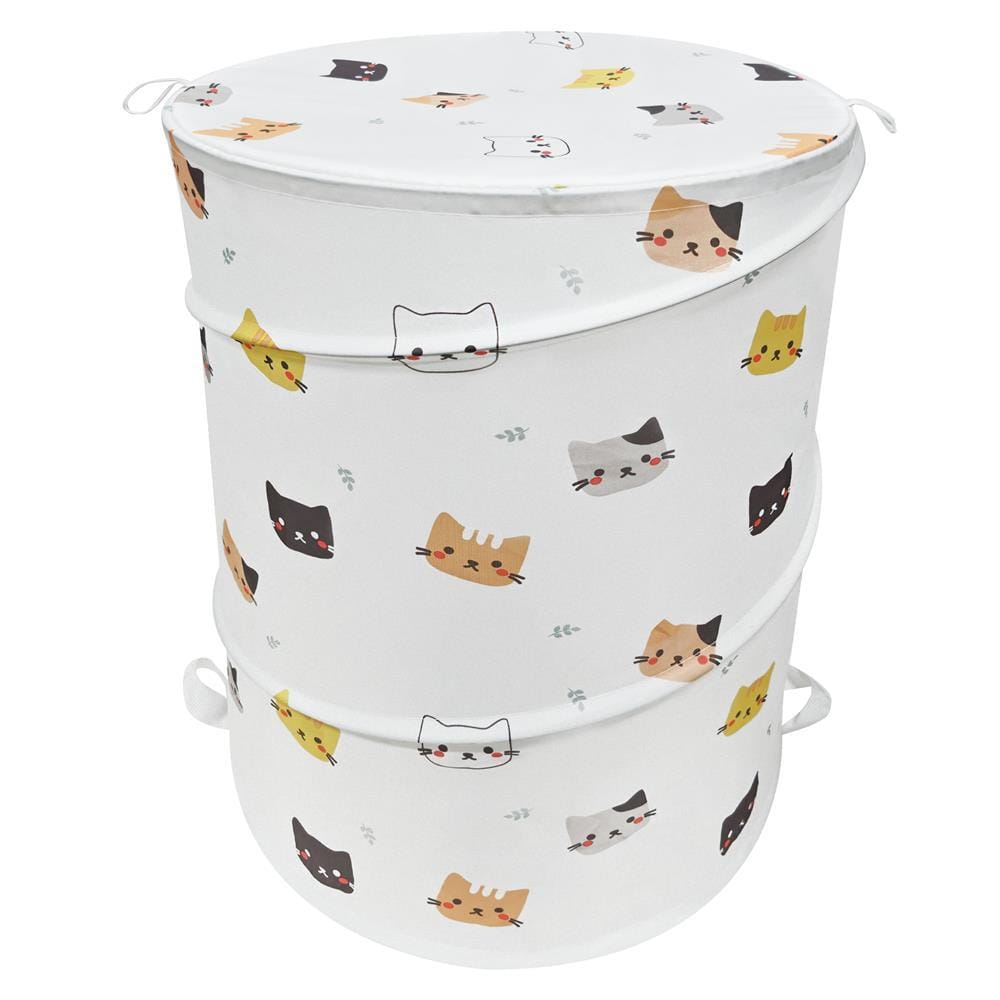MOYA ROUND LAUNDARY BAG MCBS00041 WHITE