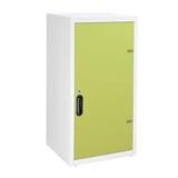 STEEL CABINET WITH SWING DOOR KIOSK UDB-1 WHITE/GREEN [EXCLUSIVE FROM HOMEPRO THAILAND]