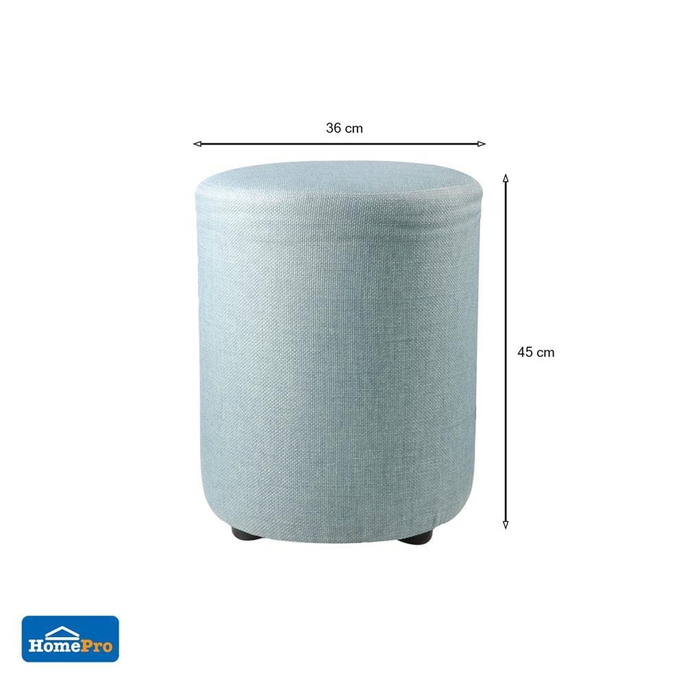 STOOL ROUND FURDINI CUZCO BLUE [EXCLUSIVE FROM HOMEPRO THAILAND]