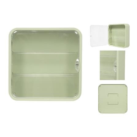 FIGURE DISPLAY CASE STACKO 29.5X8X29.5CM GREEN