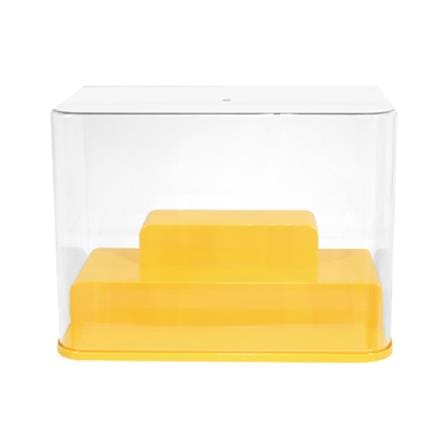 MODEL DISPLAY BOX STACKO 31X17.5X23CM YELLOW