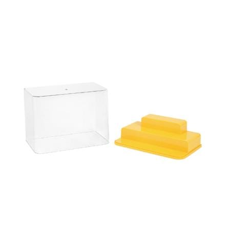 MODEL DISPLAY BOX STACKO 31X17.5X23CM YELLOW