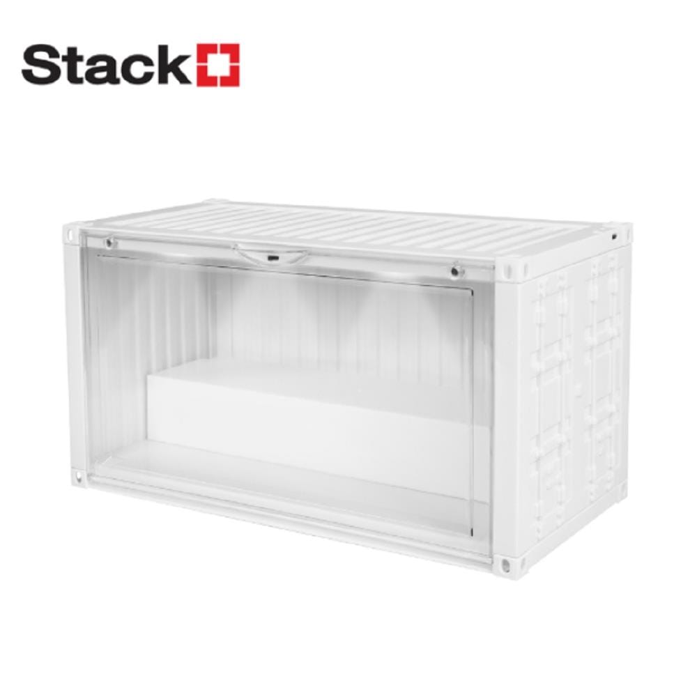 MODEL BOX WITH LIGHT STACKO 35.5X19X17.5CM WHITE