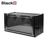 MODEL BOX WITH LIGHT STACKO 35.5X19X17.5CM BLACK