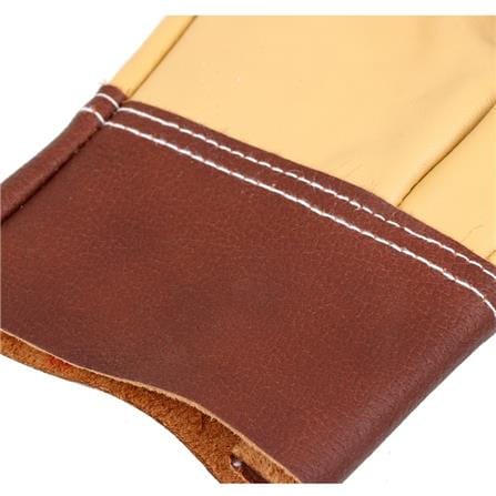 PROSIRY SAFE GLOVES LEATHER HEAT RESISTANCE 10" BLACK/BROWN