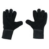 PROSIRY SAFE GLOVES LEATHER HEAT RESISTANCE 10" BLACK/GREY