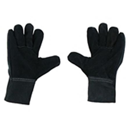 PROSIRY SAFE GLOVES LEATHER HEAT RESISTANCE 10" BLACK/GREY