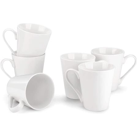 PORCELAIN MUG WHITE 100Z