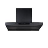 ELBA CHIMNEY HOOD EH-Q9695DC(BK) BLACK 90CM 2200M3/H BLDC MOTOR HOB-LINK TECHNOLOGY