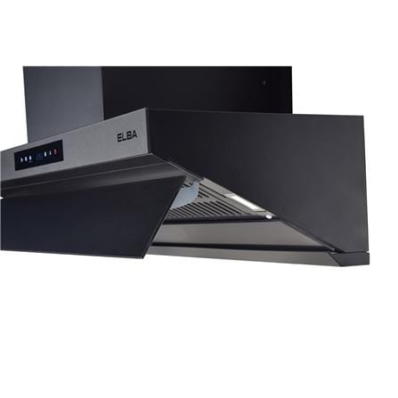 ELBA CHIMNEY HOOD EH-Q9695DC(BK) BLACK 90CM 2200M3/H BLDC MOTOR HOB-LINK TECHNOLOGY