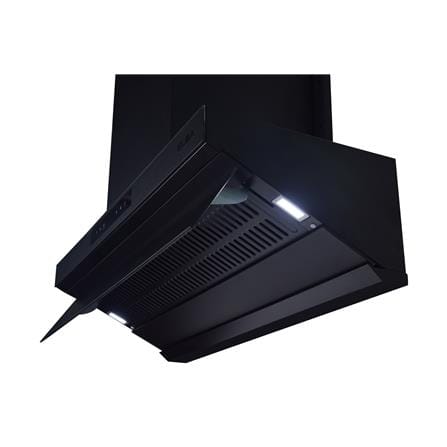 ELBA CHIMNEY HOOD EH-Q9695DC(BK) BLACK 90CM 2200M3/H BLDC MOTOR HOB-LINK TECHNOLOGY