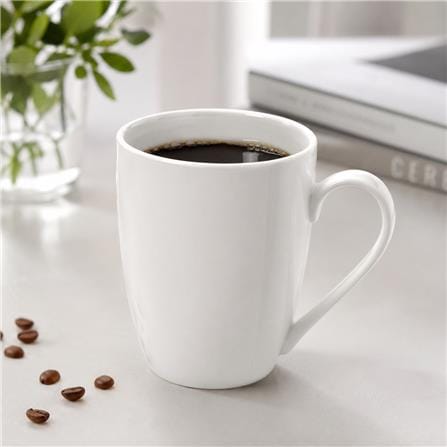 PORCELAIN MUG WHITE 120Z
