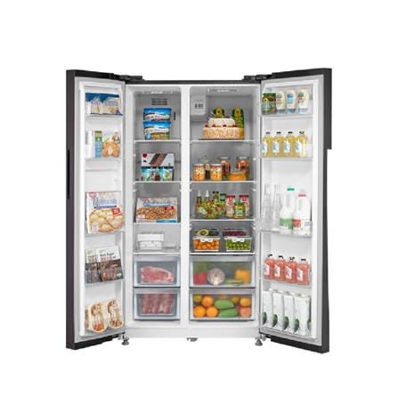 MIDEA SIDE BY SIDE REFRIGERATOR MDRS712FIE63B 660L BLACK