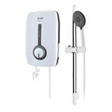 ALPHA SHOWER HEATER DC PUMP WITH HAND SHOWER EZY-I WHITE (WHITE SHOWER ACCESSORIES SET)