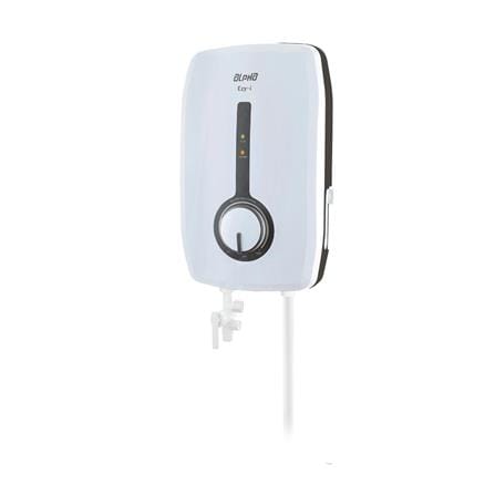 ALPHA SHOWER HEATER DC PUMP WITH HAND SHOWER EZY-I WHITE (WHITE SHOWER ACCESSORIES SET)