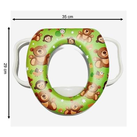COSSY PLUS CHILDREN TOILET SEAT - GREEN CP-T6103