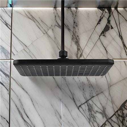 SORENTO SHOWER HEAD 28.8X18.8CM SRTSH2626-BL BLACK