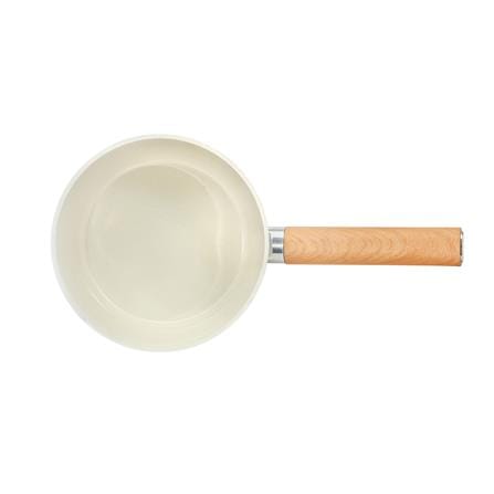 FUKURO SHIRO 3IN1 CERAMIC NON-STICK COOKWARE SET (FP26 + SP18 +Glass Lid)