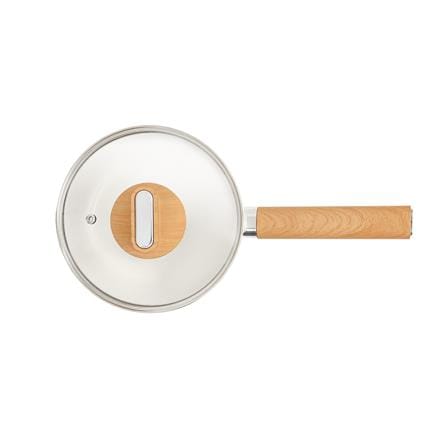 FUKURO SHIRO 3IN1 CERAMIC NON-STICK COOKWARE SET (FP26 + SP18 +Glass Lid)