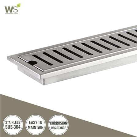 WS TRAP RAIL FLOOR DRAIN TSD-600 60CM