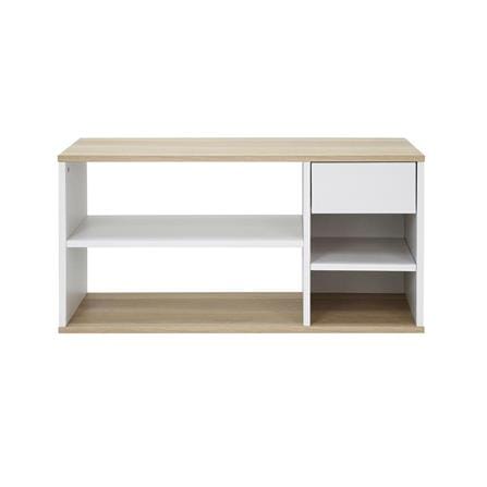 SHOE RACK LUVORA SCHUHREAL LVR0040 80CM WHITE/OAK [EXCLUSIVE FROM HOMEPRO THAILAND]