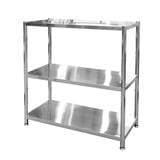 3-TIER SHELVING UNIT QLINE MS-707/3 STAINLESS STEEL [EXCLUSIVE FROM HOMEPRO THAILAND]