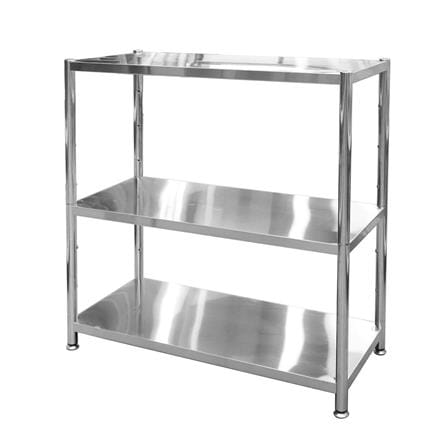 3-TIER SHELVING UNIT QLINE MS-707/3 STAINLESS STEEL [EXCLUSIVE FROM HOMEPRO THAILAND]