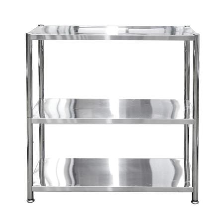 3-TIER SHELVING UNIT QLINE MS-707/3 STAINLESS STEEL [EXCLUSIVE FROM HOMEPRO THAILAND]