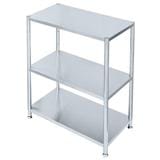 3-TIER SHELVING UNIT QLINE MS-706 STAINLESS STEEL [EXCLUSIVE FROM HOMEPRO THAILAND]