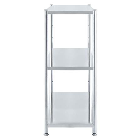 3-TIER SHELVING UNIT QLINE MS-706 STAINLESS STEEL [EXCLUSIVE FROM HOMEPRO THAILAND]